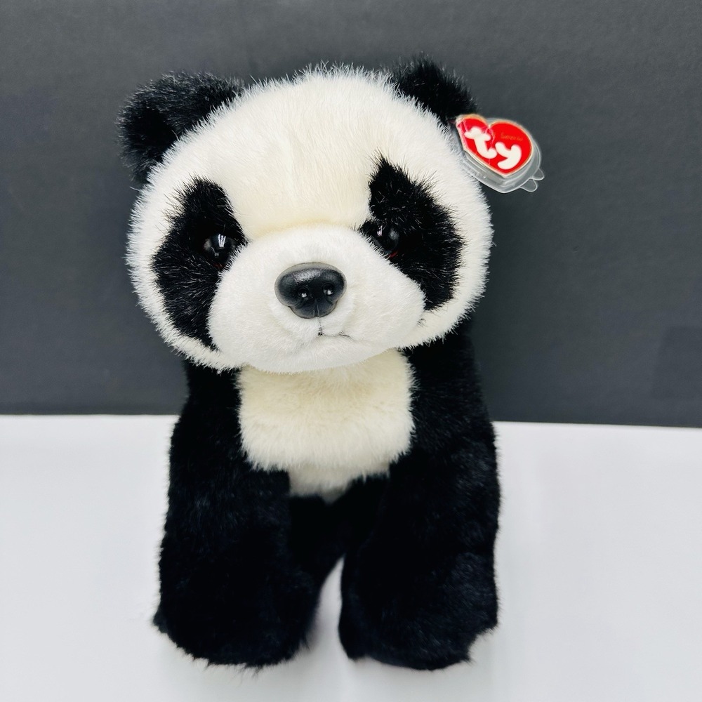 Ty Classic Bamboo The Panda Bear 1999 15" Medium with Tag Plush Stuffed Animal